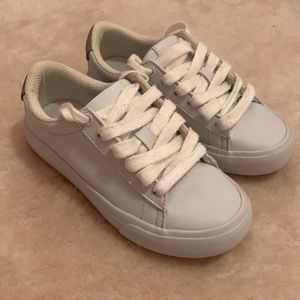 Girls white sneakers